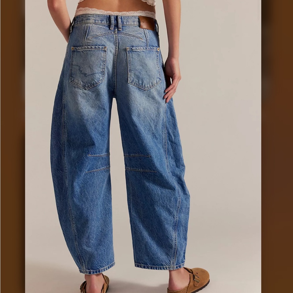 We The Free Barrel Leg Jeans - Picture 3 of 6